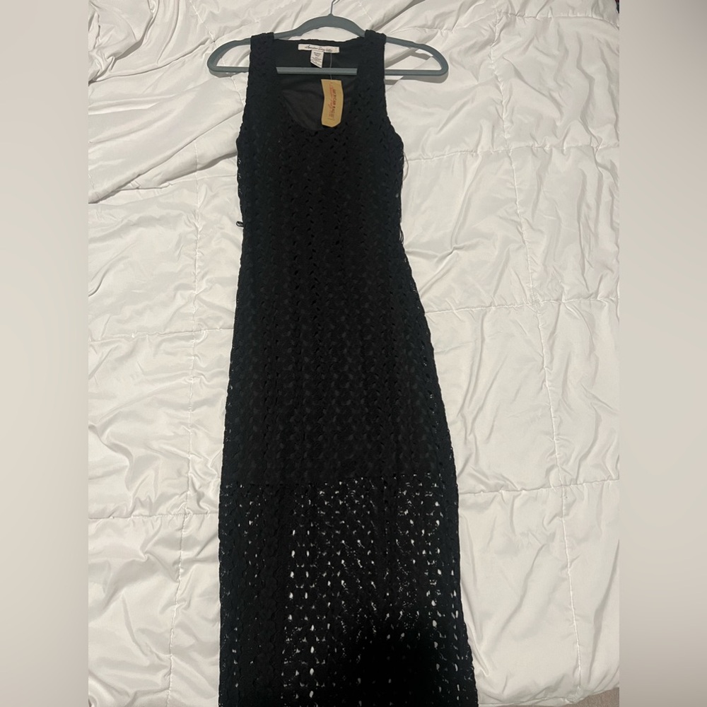 Long black dress
